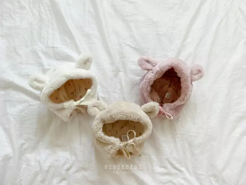 Hi Byebebe - Korean Baby Fashion - #babylifestyle - Mink Ears Bonnet - 2