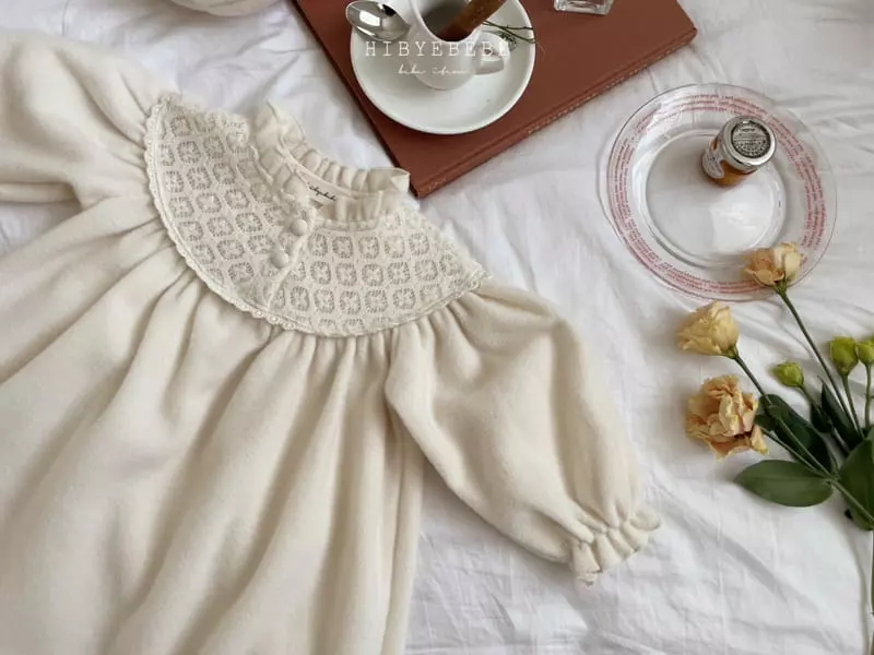 Hi Byebebe - Korean Baby Fashion - #babylifestyle - Dafene Frill One-piece - 8