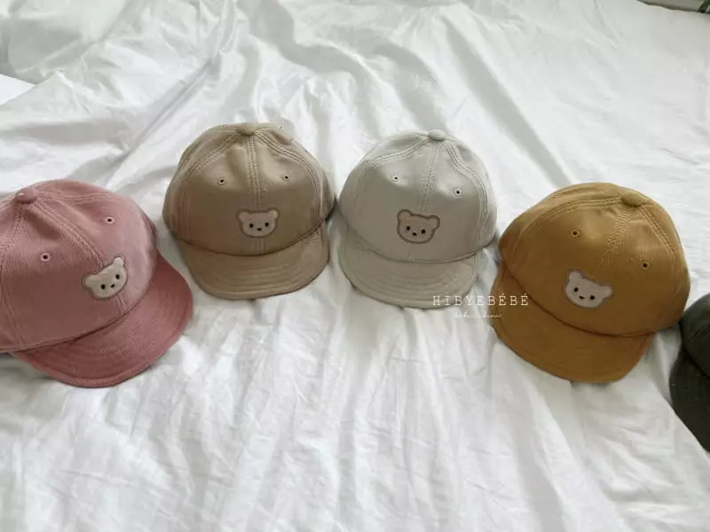 Hi Byebebe - Korean Baby Fashion - #babygirlfashion - Rib Bear Cap - 4