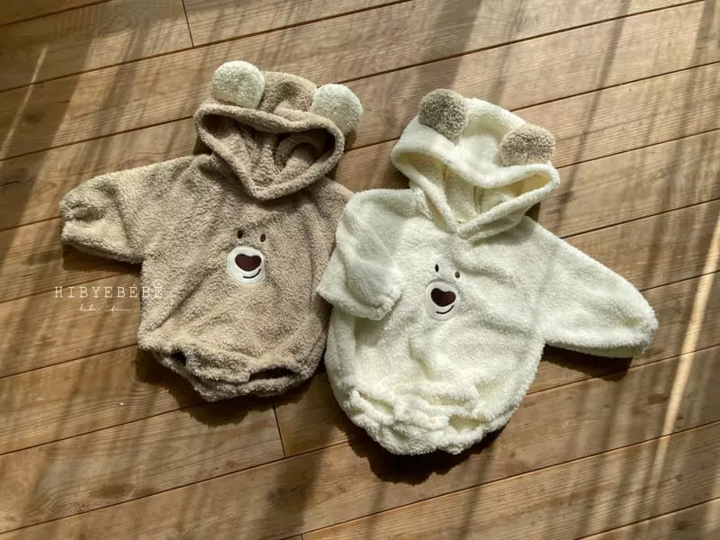 Hi Byebebe - Korean Baby Fashion - #babylifestyle - Smile Bear Dumble Bodysuit - 10