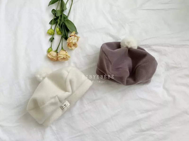 Hi Byebebe - Korean Baby Fashion - #babygirlfashion - Fleece Bell Beret Hat - 4