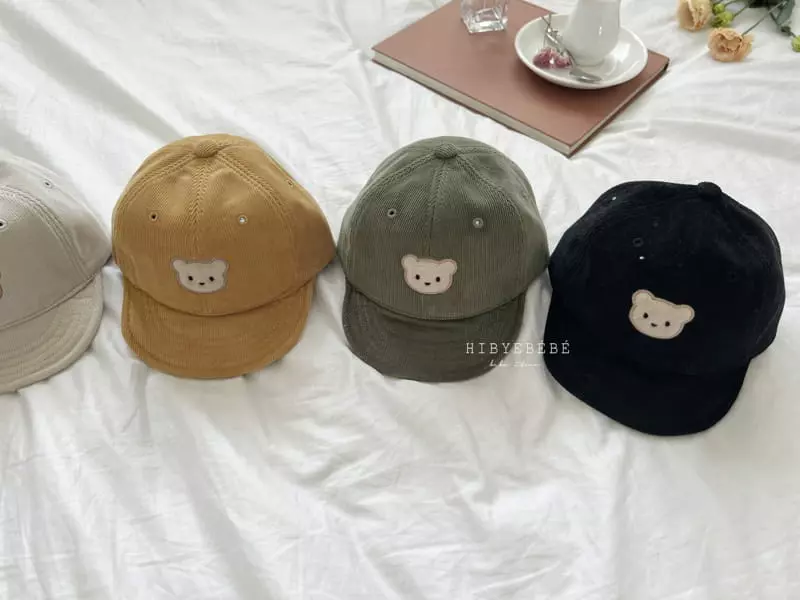 Hi Byebebe - Korean Baby Fashion - #babyoninstagram - Rib Bear Cap - 5