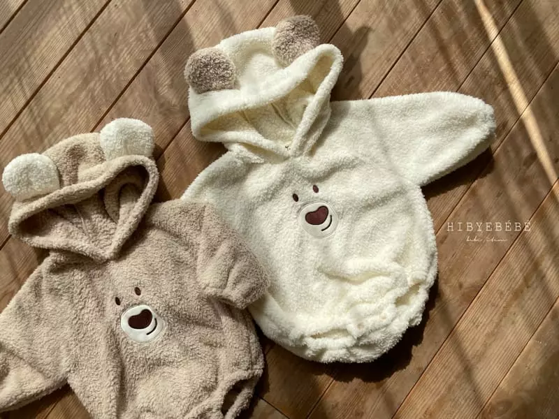 Hi Byebebe - Korean Baby Fashion - #babyoninstagram - Smile Bear Dumble Bodysuit - 11