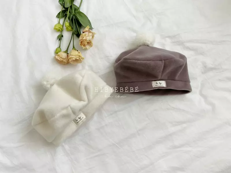 Hi Byebebe - Korean Baby Fashion - #babyoninstagram - Fleece Bell Beret Hat - 5