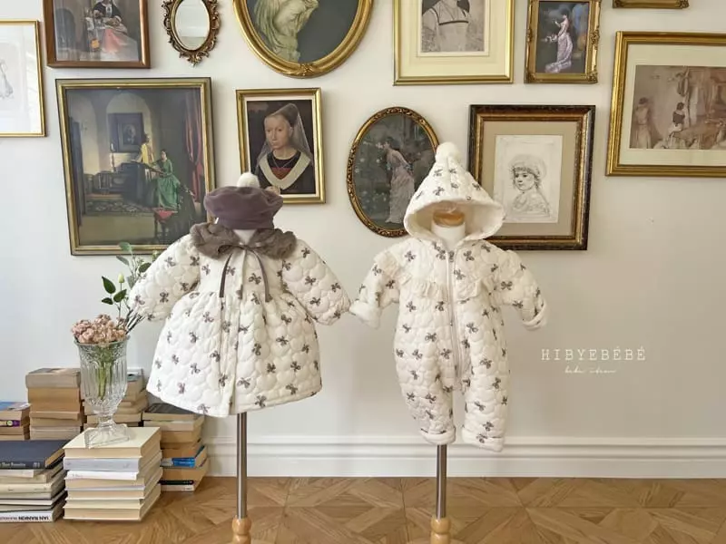 Hi Byebebe - Korean Baby Fashion - #babyootd - Charlotte Quilting Bodysuit - 9