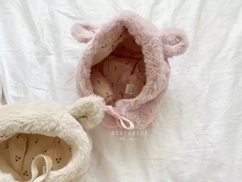Hi Byebebe - Korean Baby Fashion - #babyoninstagram - Mink Ears Bonnet - 4