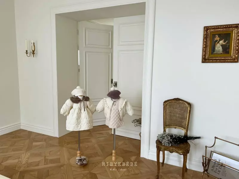Hi Byebebe - Korean Baby Fashion - #babyootd - Heart Quilting One-piece - 9