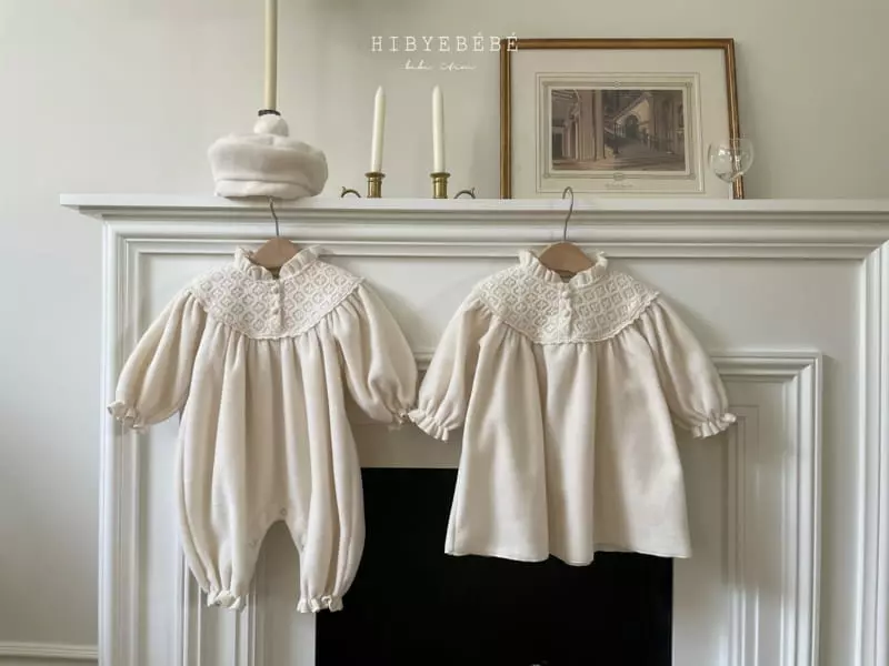 Hi Byebebe - Korean Baby Fashion - #babyootd - Dafene Frill One-piece - 10