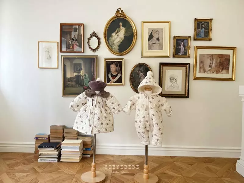 Hi Byebebe - Korean Baby Fashion - #babyoutfit - Charlotte Quilting Bodysuit - 11