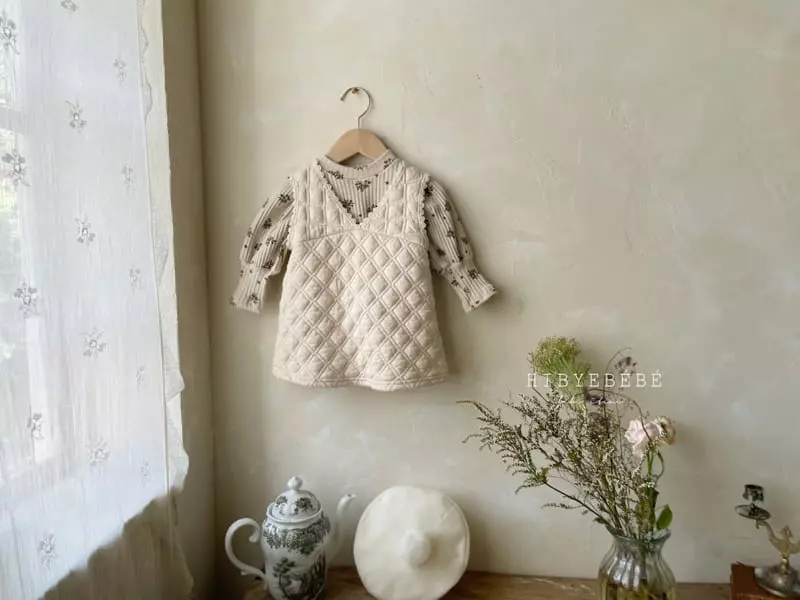 Hi Byebebe - Korean Baby Fashion - #babyoutfit - Melody Quilting One-piece