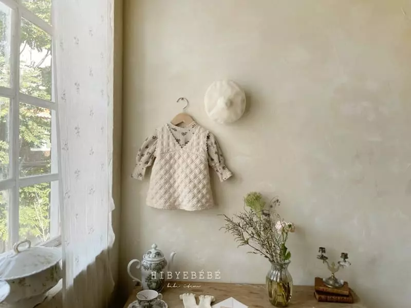Hi Byebebe - Korean Baby Fashion - #babyoutfit - Melody Quilting One-piece - 2