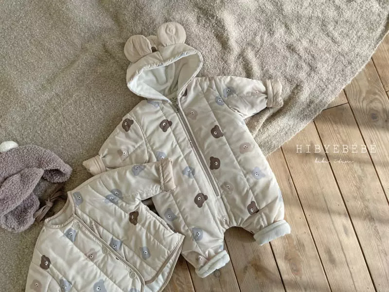 Hi Byebebe - Korean Baby Fashion - #babyoutfit - Mini Bear Jumper - 9