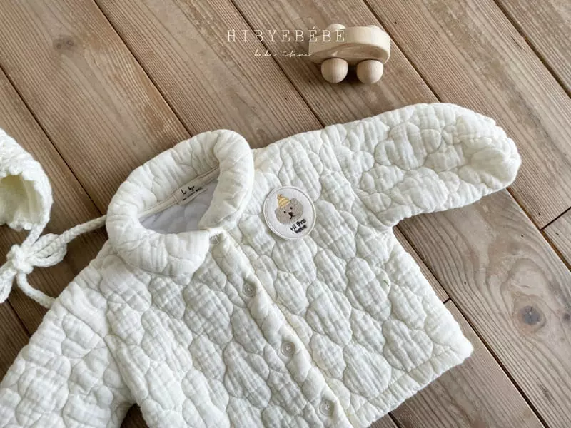 Hi Byebebe - Korean Baby Fashion - #babyoutfit - Pord Quilting Top Bottom SEt  - 6