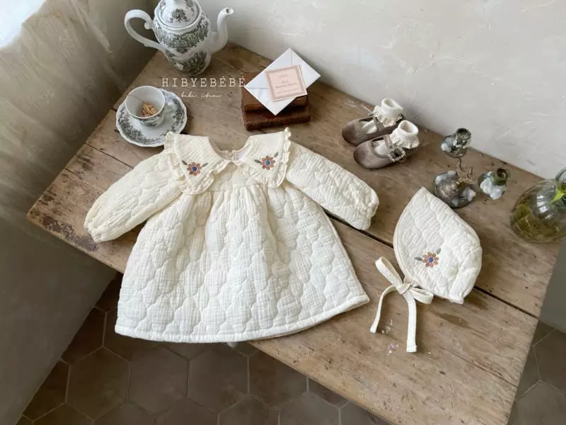 Hi Byebebe - Korean Baby Fashion - #babywear - Erica Quilting Bonnet - 3