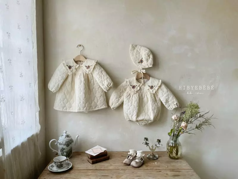 Hi Byebebe - Korean Baby Fashion - #babywear - Erica Quilting Bodysuit