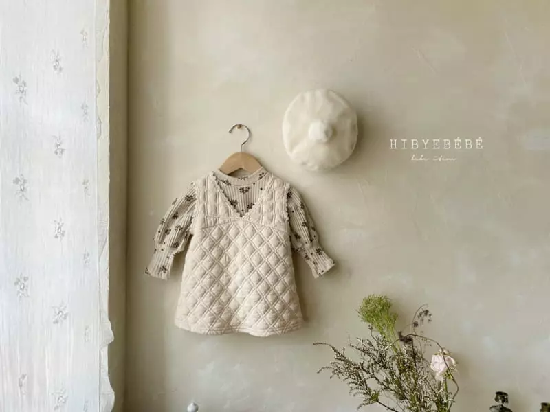 Hi Byebebe - Korean Baby Fashion - #babywear - Melody Quilting One-piece - 3