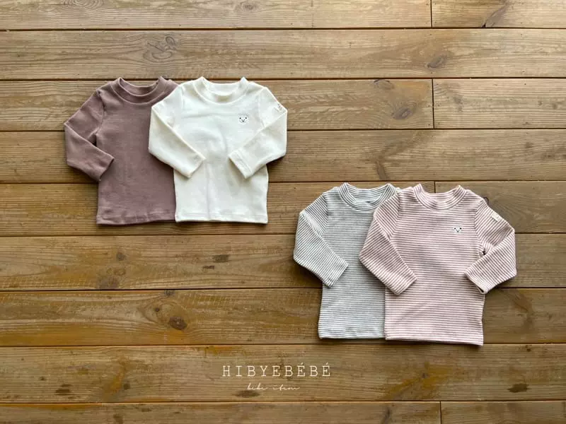 Hi Byebebe - Korean Baby Fashion - #babywear - Pudding Half Neck Tee - 10