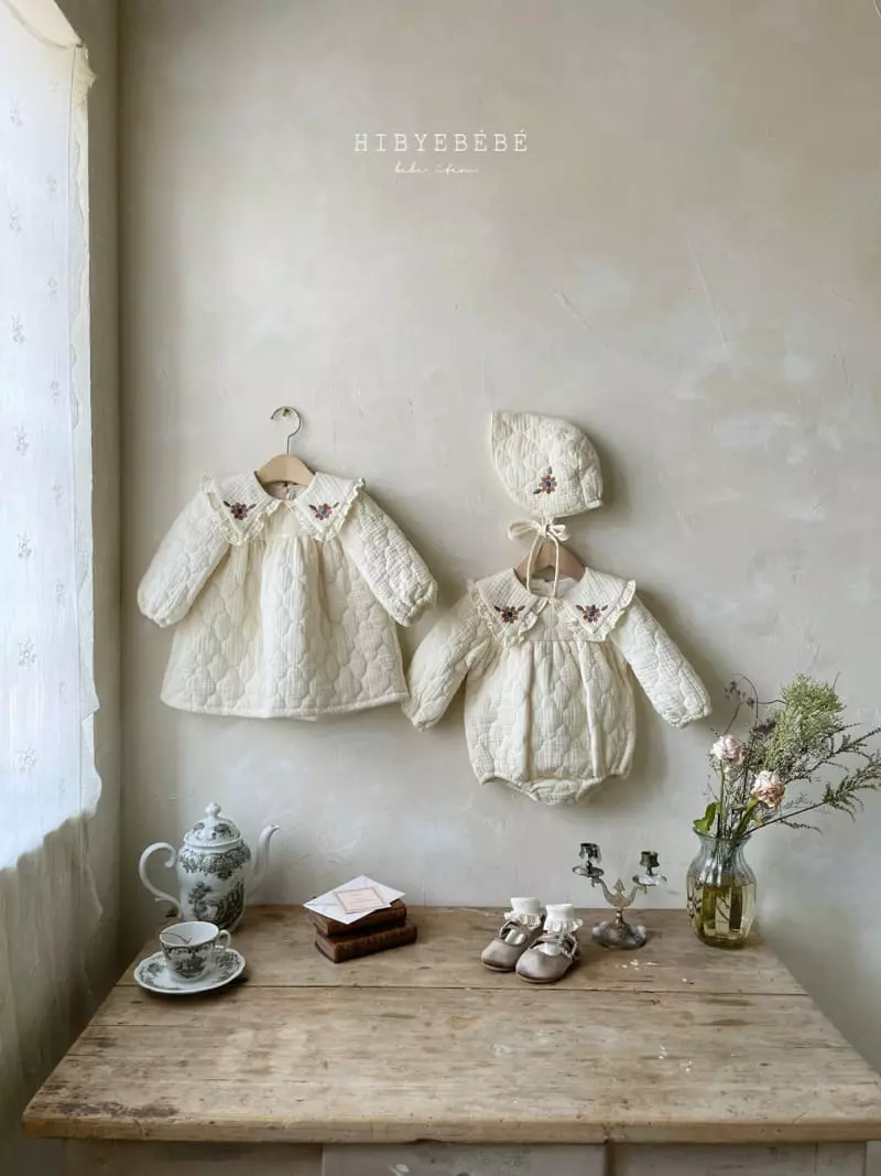 Hi Byebebe - Korean Baby Fashion - #onlinebabyboutique - Erica Quilting One-piece - 3