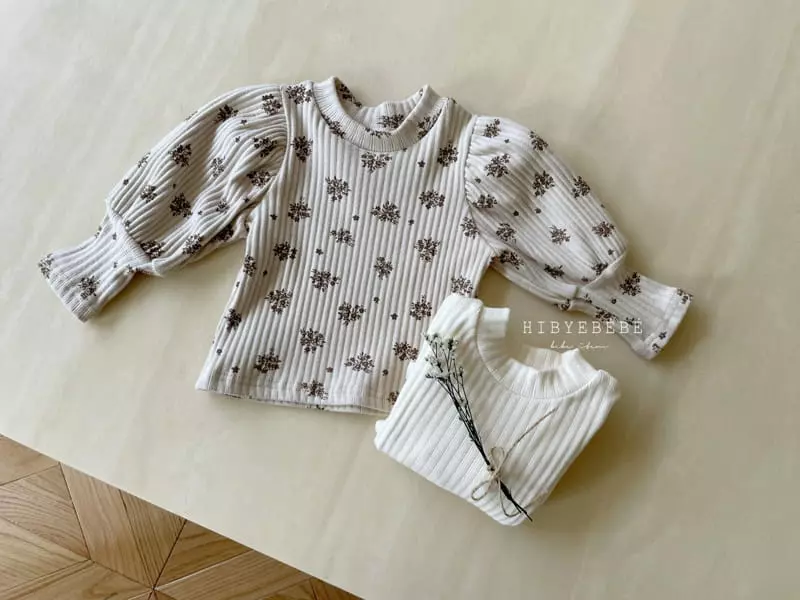 Hi Byebebe - Korean Baby Fashion - #onlinebabyboutique - Rosy Puff Tee - 3