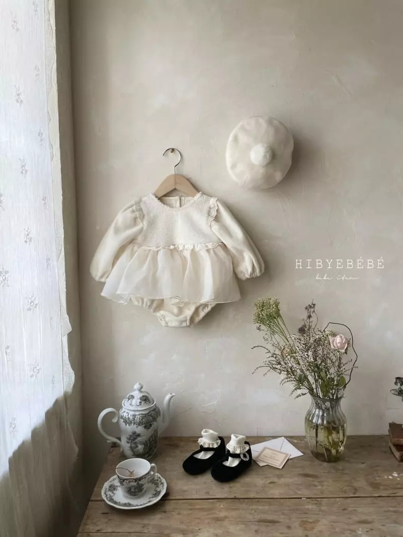 Hi Byebebe - Korean Baby Fashion - #onlinebabyboutique - Dreaming Mesh Bodysuit - 2