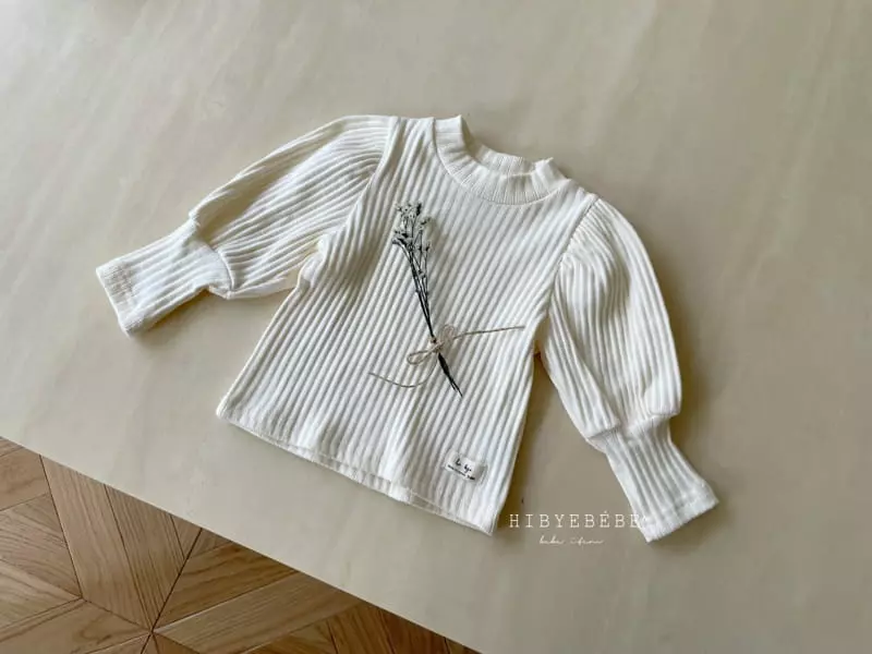 Hi Byebebe - Korean Baby Fashion - #onlinebabyboutique - Rosy Puff Tee - 4