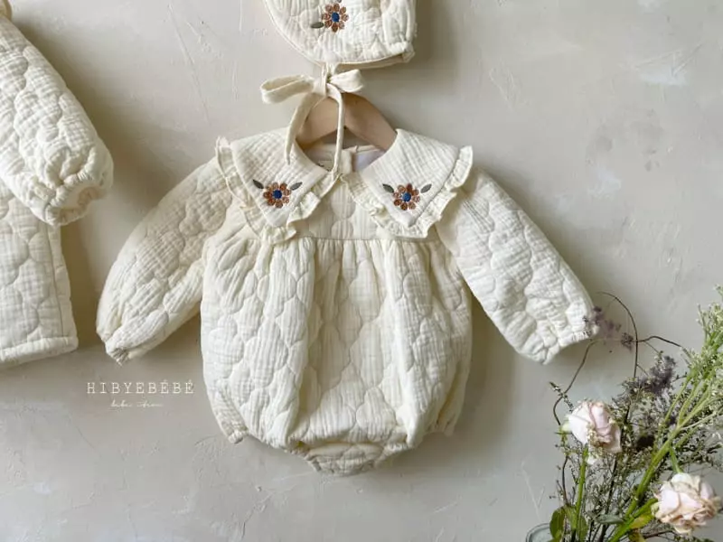 Hi Byebebe - Korean Baby Fashion - #onlinebabyshop - Erica Quilting Bodysuit - 4
