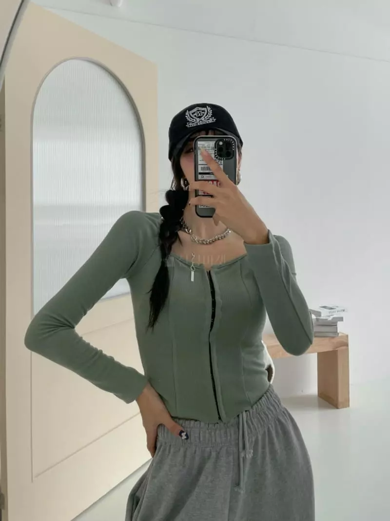 Highcolor - Korean Women Fashion - #momslook - Corset Tee - 6