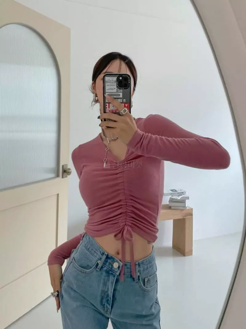 Highcolor - Korean Women Fashion - #momslook - Malrang Tee - 3