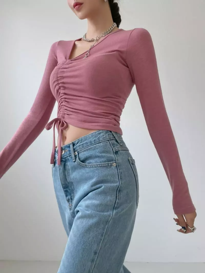 Highcolor - Korean Women Fashion - #momslook - Malrang Tee - 9
