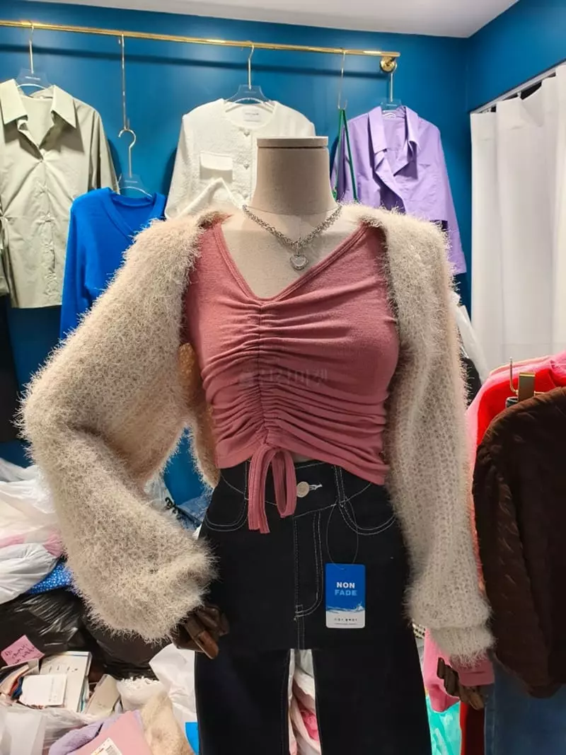 Highcolor - Korean Women Fashion - #momslook - Sugar Bolero - 2
