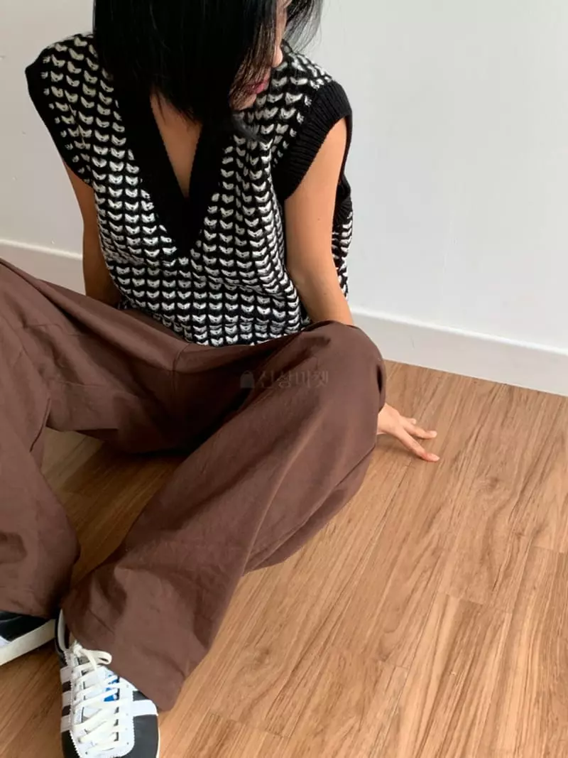 Highcolor - Korean Women Fashion - #momslook - Love Vest - 9