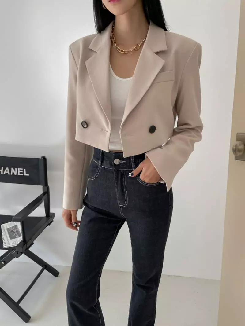 Highcolor - Korean Women Fashion - #momslook - Ani Jacket - 9