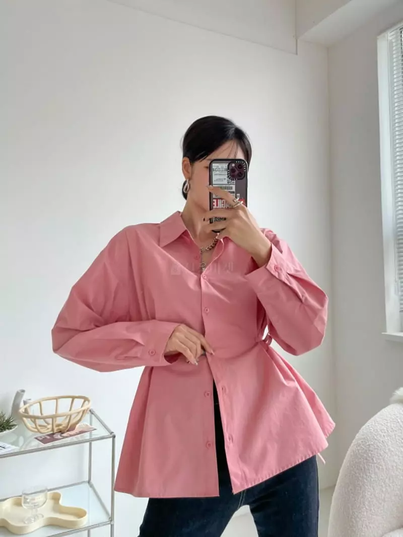 Highcolor - Korean Women Fashion - #womensfashion - Waist Shirt - 4