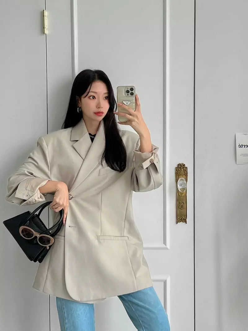 Highcolor - Korean Women Fashion - #momslook - Martin Jacket - 3