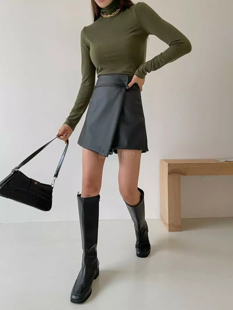 Highcolor - Korean Women Fashion - #momslook - Warm Tee - 5