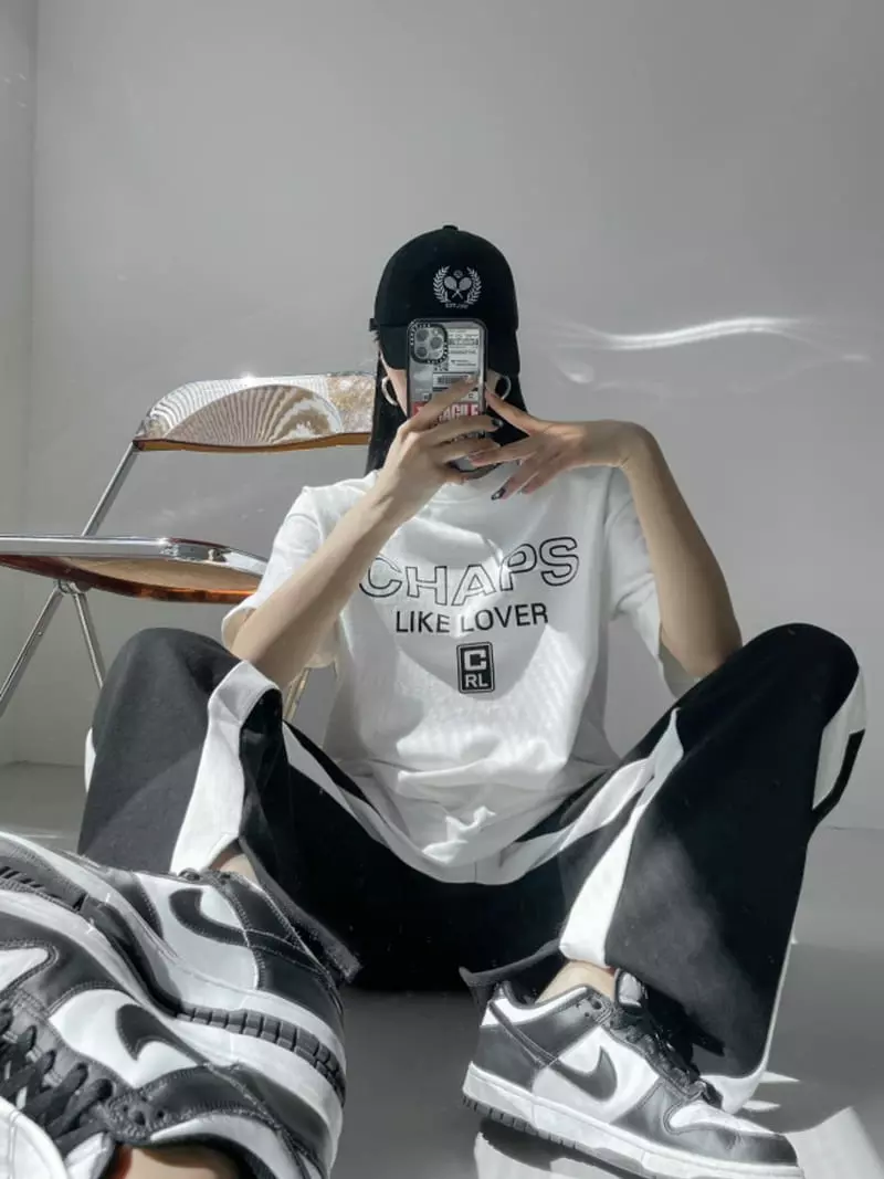 Highcolor - Korean Women Fashion - #momslook - Lover Tee - 2