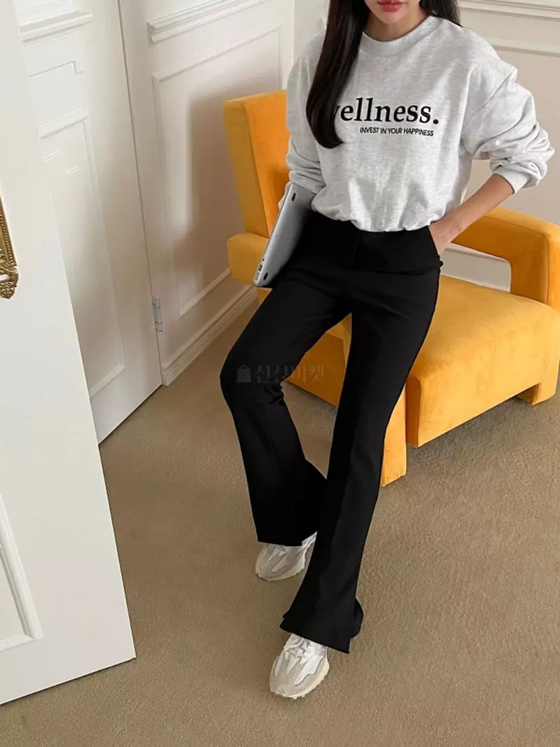 Highcolor - Korean Women Fashion - #momslook - Embrodiery Sweatshirt - 11