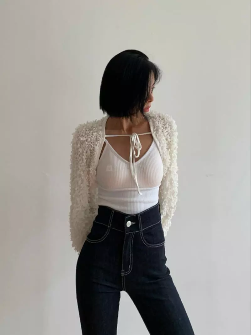 Highcolor - Korean Women Fashion - #momslook - Bell Bolero - 10