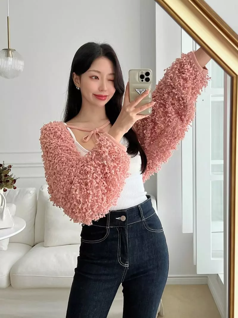 Highcolor - Korean Women Fashion - #momslook - Bell Bolero - 2