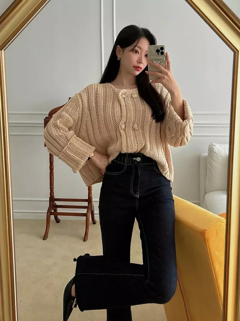 Highcolor - Korean Women Fashion - #womensfashion - Hanny Cardigan - 4