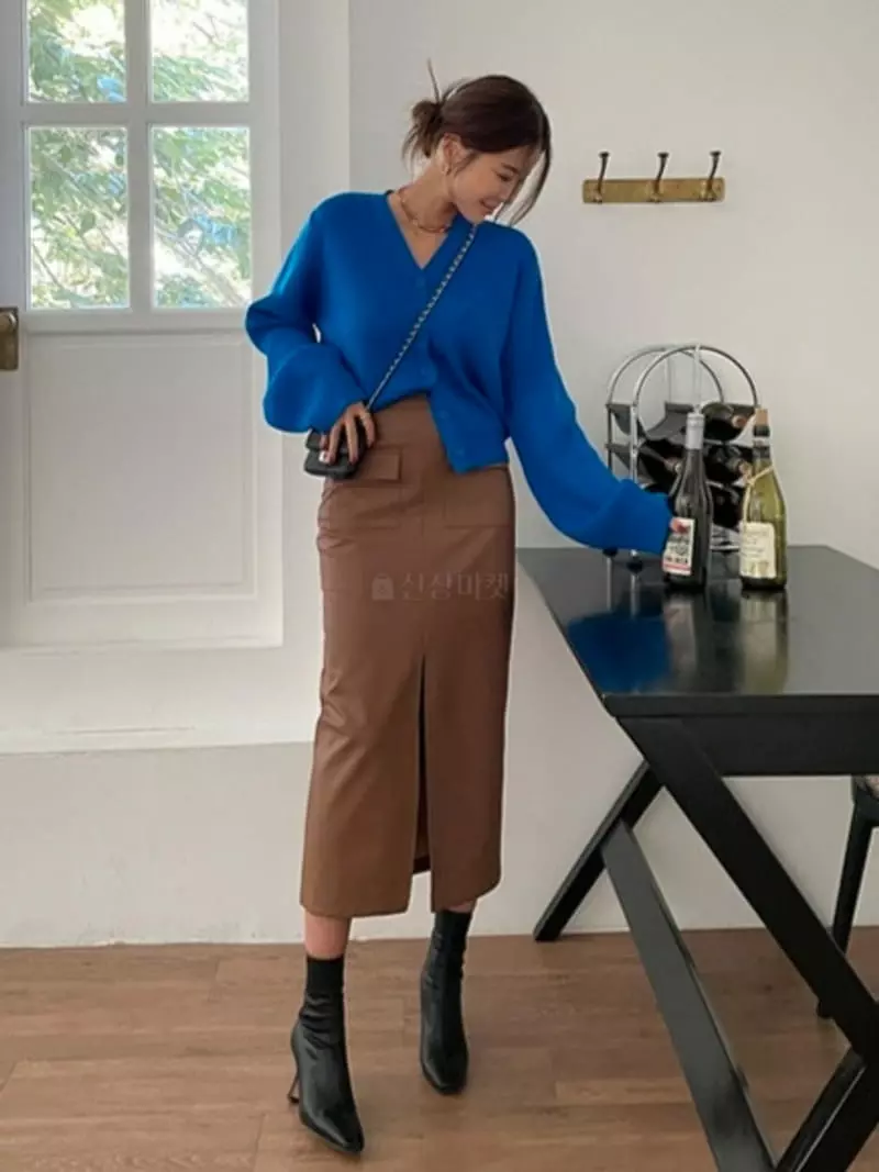 Highcolor - Korean Women Fashion - #pursuepretty - Y Cardigan - 2
