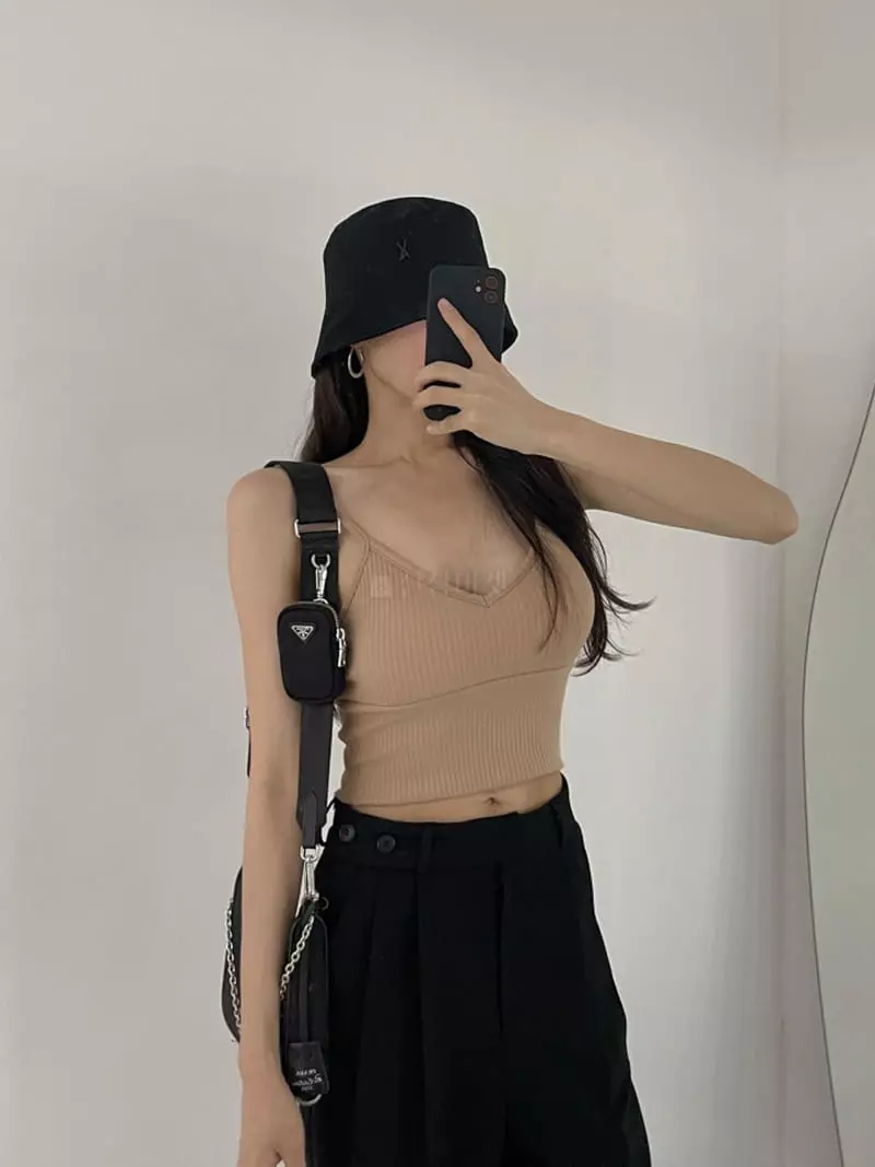 Highcolor - Korean Women Fashion - #restrostyle - Bra Top