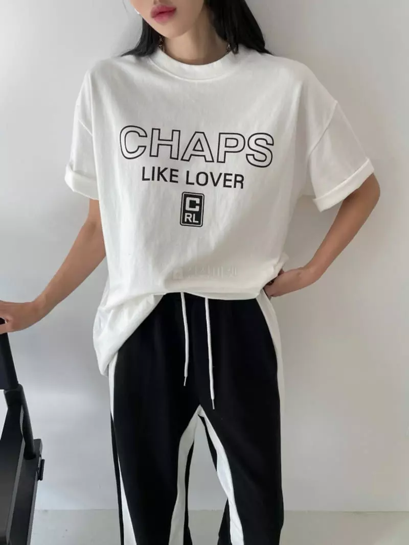 Highcolor - Korean Women Fashion - #romanticstyle - Lover Tee - 10