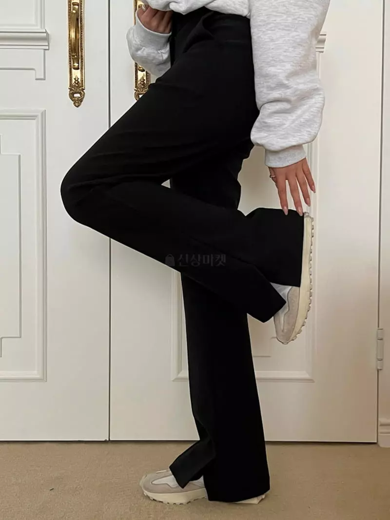 Highcolor - Korean Women Fashion - #romanticstyle - Slim Pants - 5