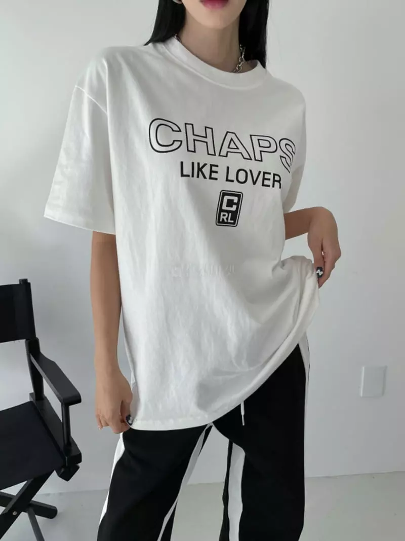 Highcolor - Korean Women Fashion - #thatsdarling - Lover Tee - 12