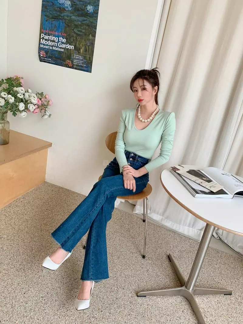 Highcolor - Korean Women Fashion - #thatsdarling - UV Pad Tee - 8
