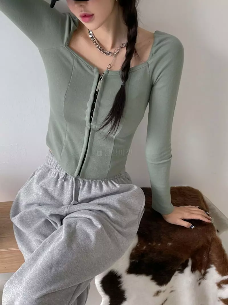 Highcolor - Korean Women Fashion - #womensfashion - Corset Tee - 3