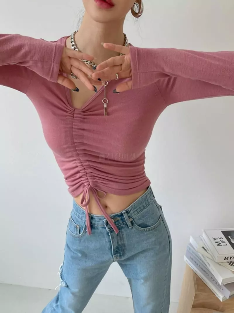 Highcolor - Korean Women Fashion - #womensfashion - Malrang Tee - 8