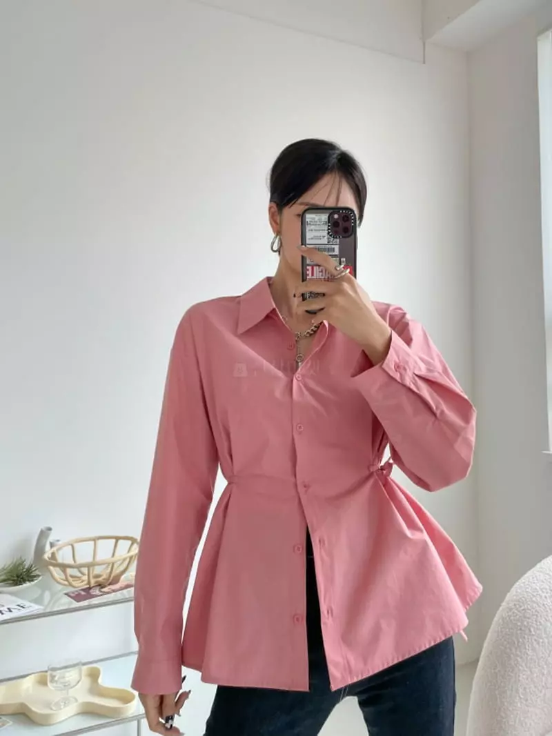 Highcolor - Korean Women Fashion - #womensfashion - Waist Shirt - 5