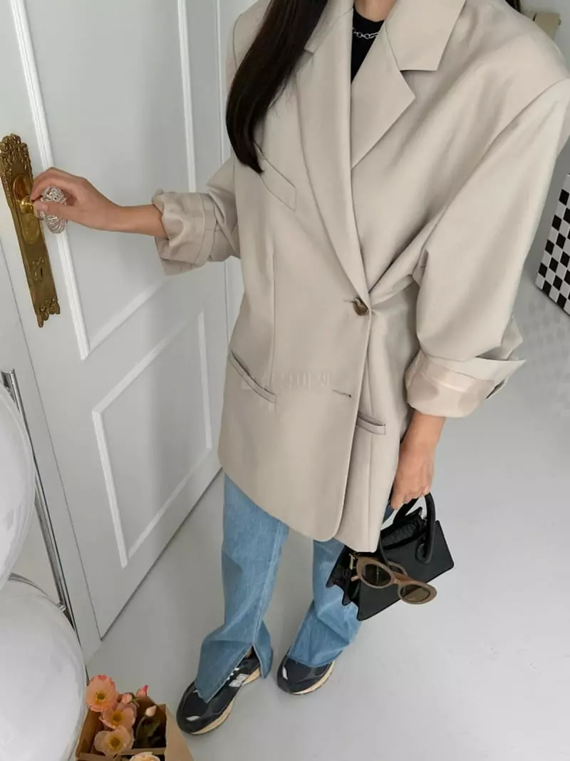 Highcolor - Korean Women Fashion - #momslook - Martin Jacket - 4